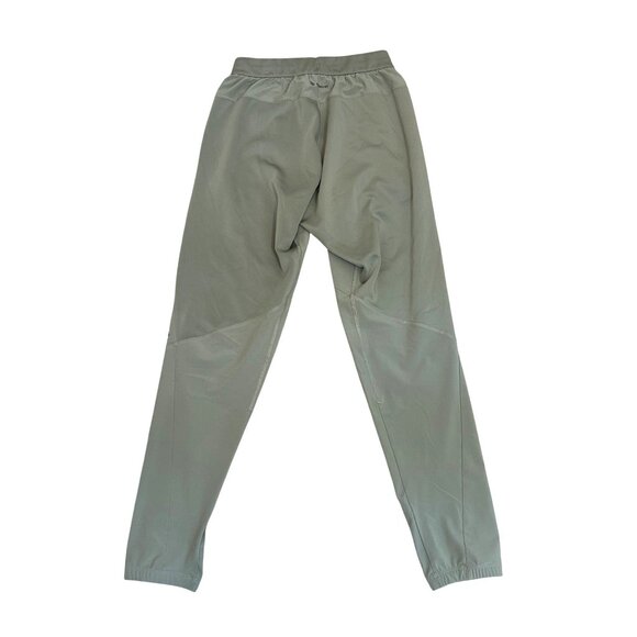 Adidas Womens Joggers S Sage Green Logo AEROREADY Drawstring Pockets Activewear - Picture 10 of 16